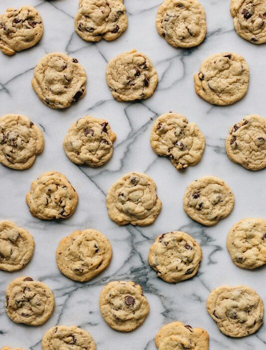 cookies on countertop